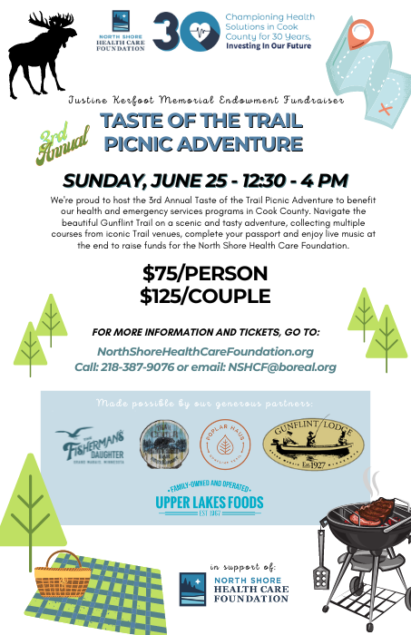 Poster 2023 Taste of the Trail Picnic Adventure