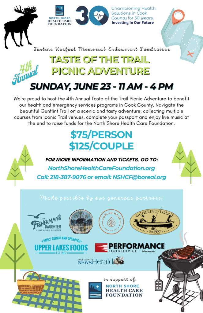 2024 Taste of the Trail event poster