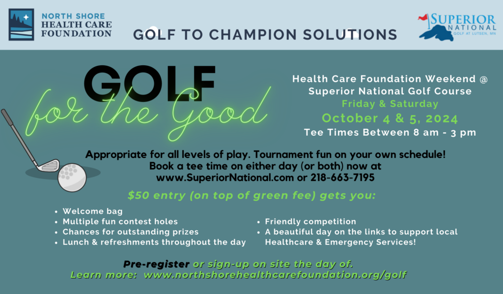 2024 Golf for the Good infographic